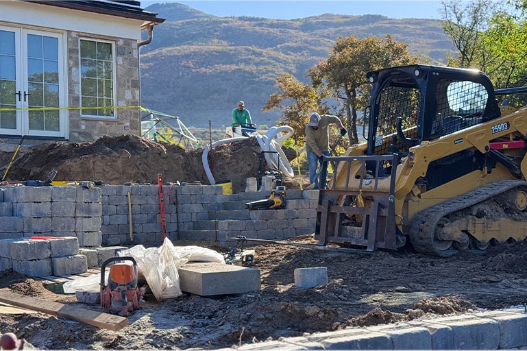 Residential Landscape Construction